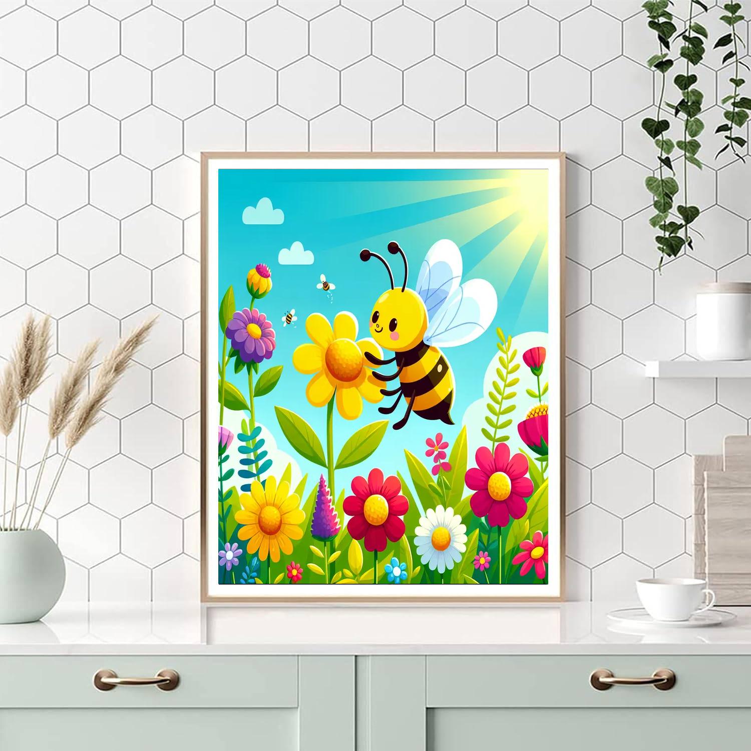 Busy Bee Discovery Paint By Numbers