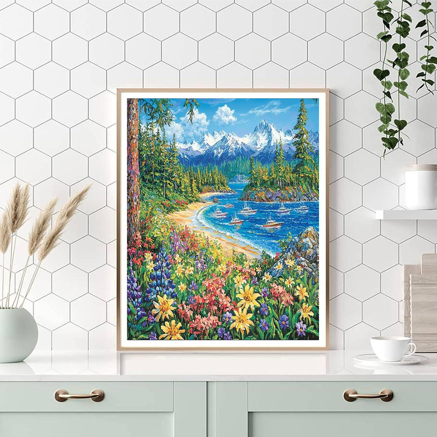 Vancouver Island - British Columbia Paint By Color