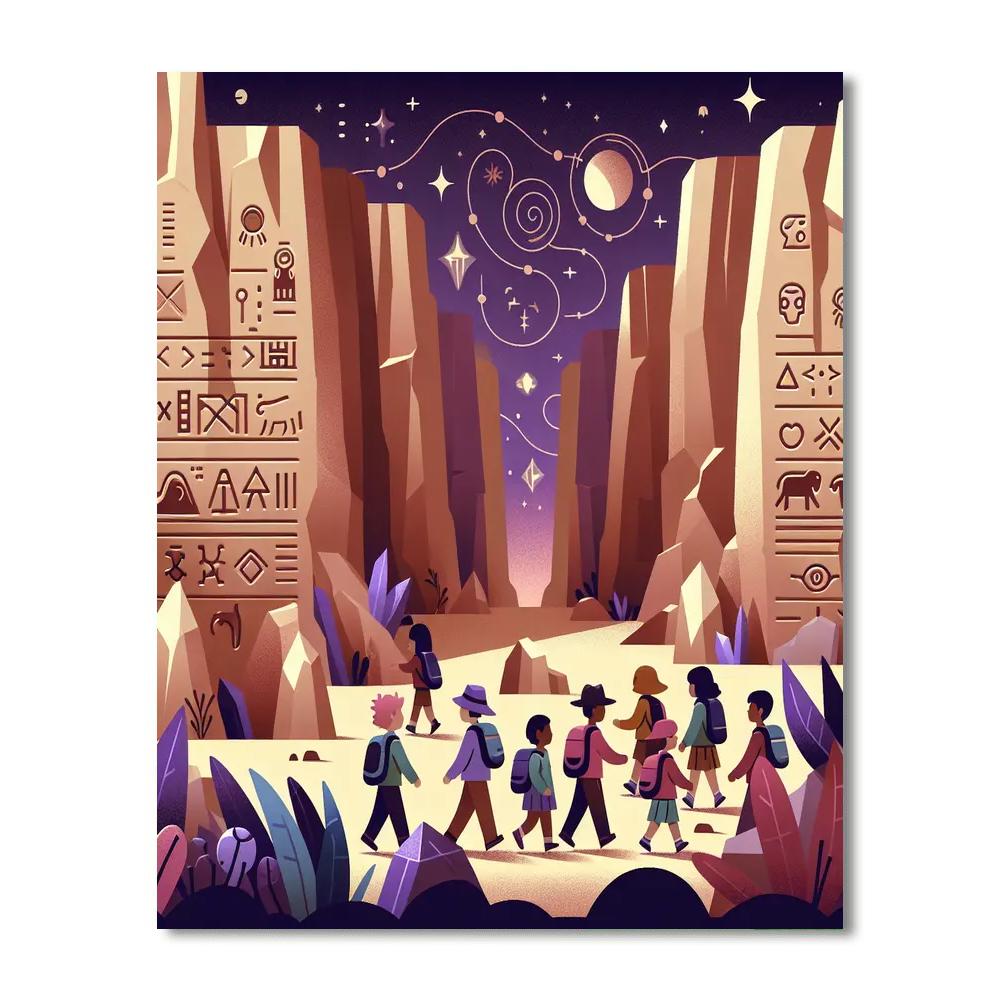 Mystic Canyon Quest Paint By Number