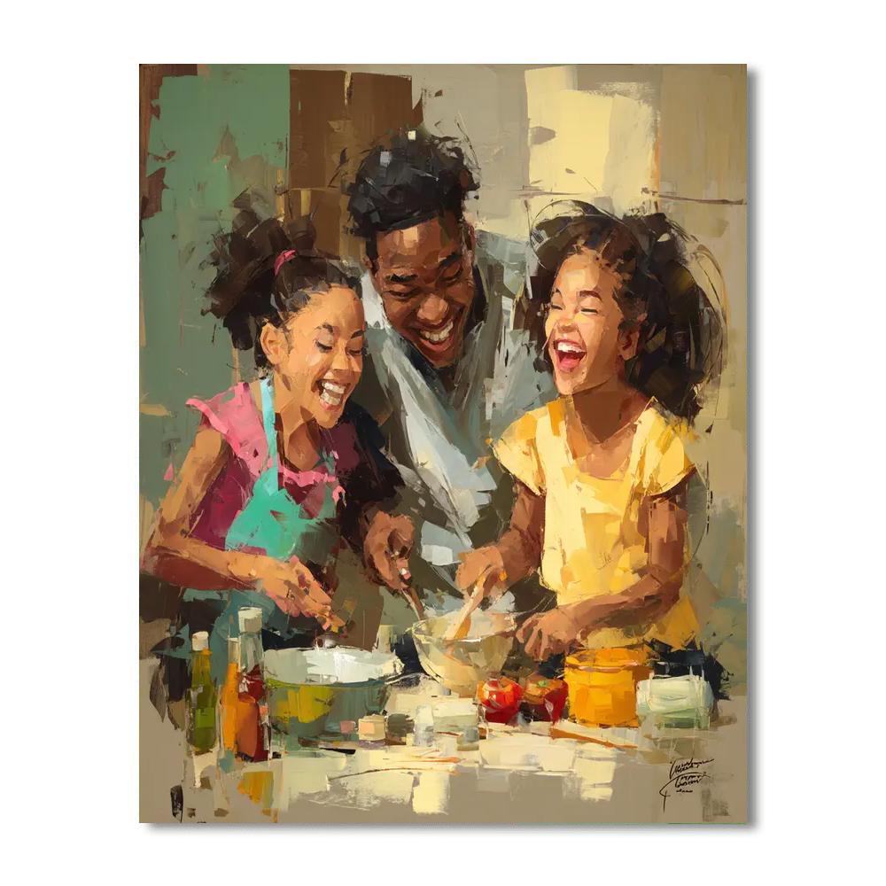 Mommy's Kitchen Creations DIY Paint By Numbers