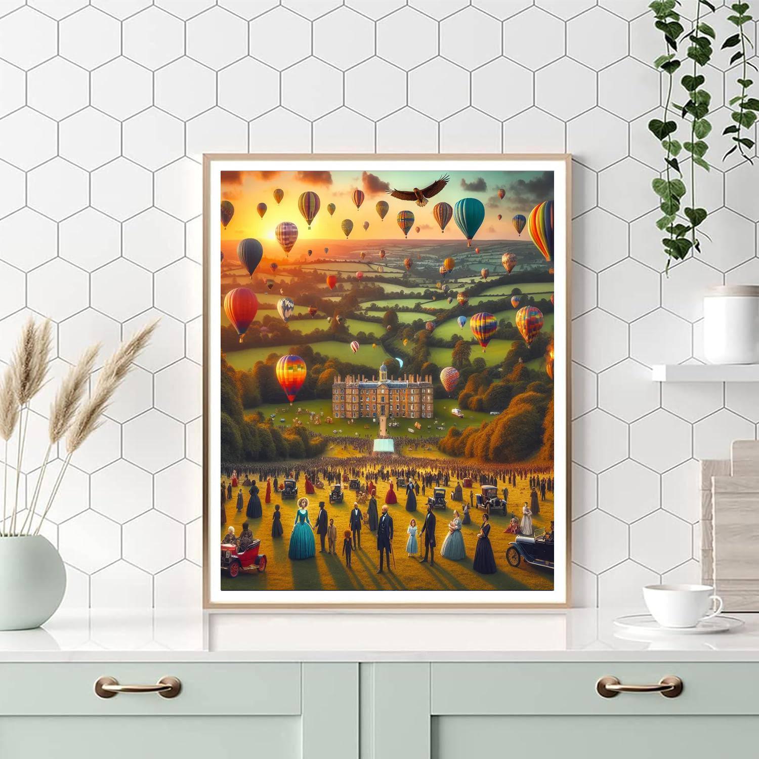 International Balloon Fiesta - United Kingdom DIY Paint By Numbers