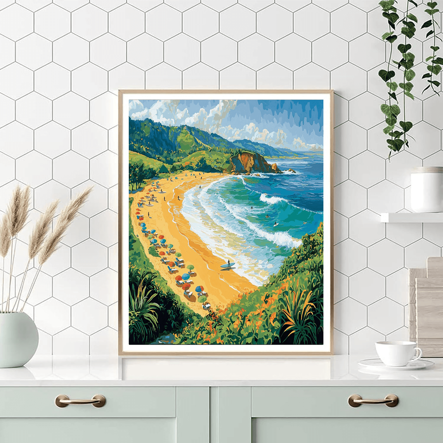 Manly Beach - Sydney Paint By Numbers Kits