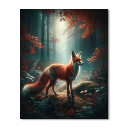 Foxfire Fantasy Painting Number Kit