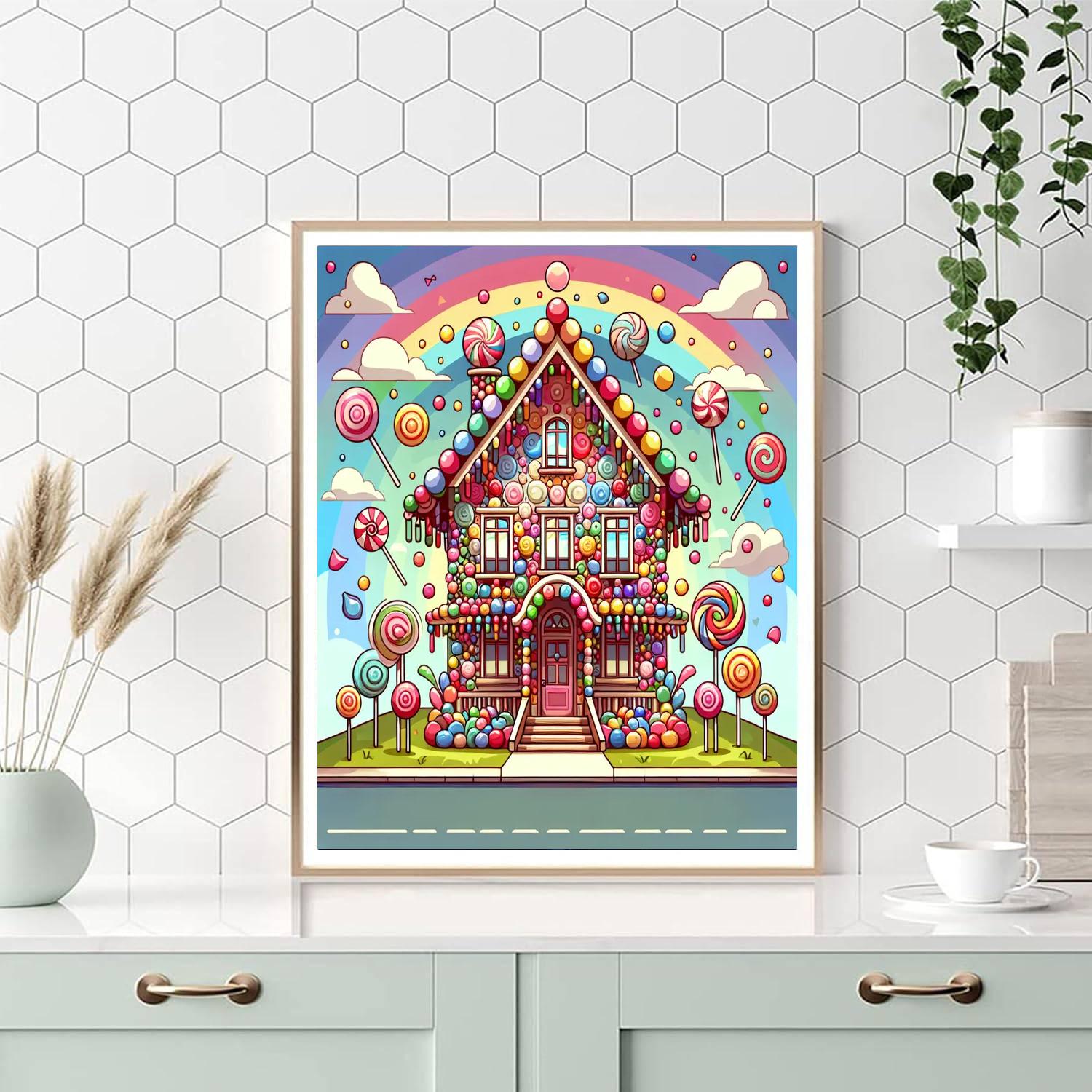 Candyland Journey Paint By Numbers