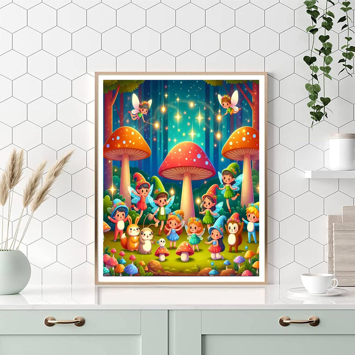 Enchanted Forest Festival Numbered Painting Kits