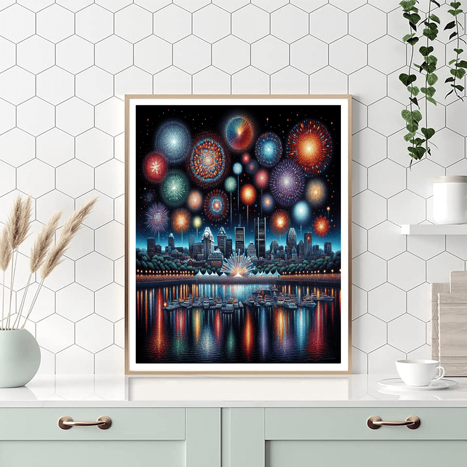 International Fireworks Competition - Canada Numbered Painting Kits