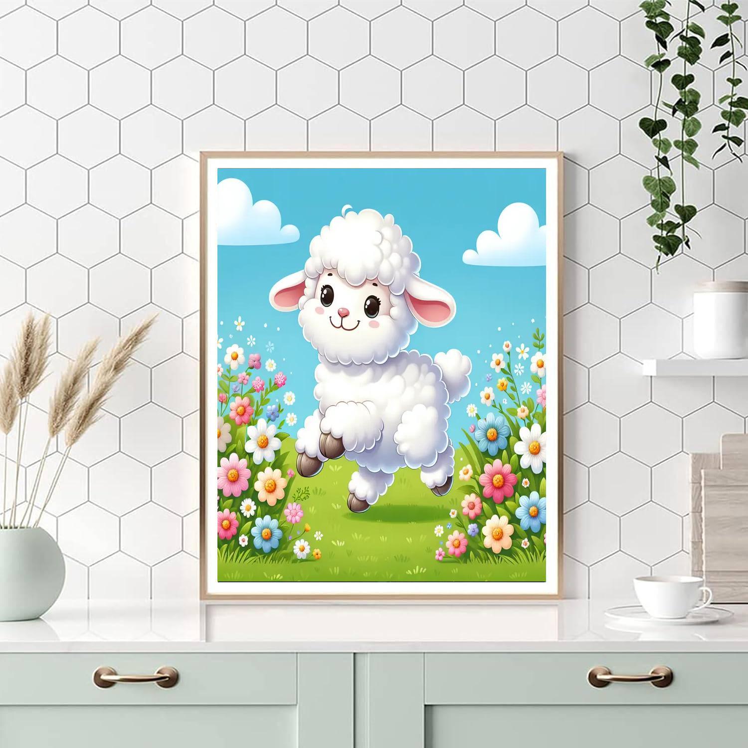 Giggling Lamb Paint By Color