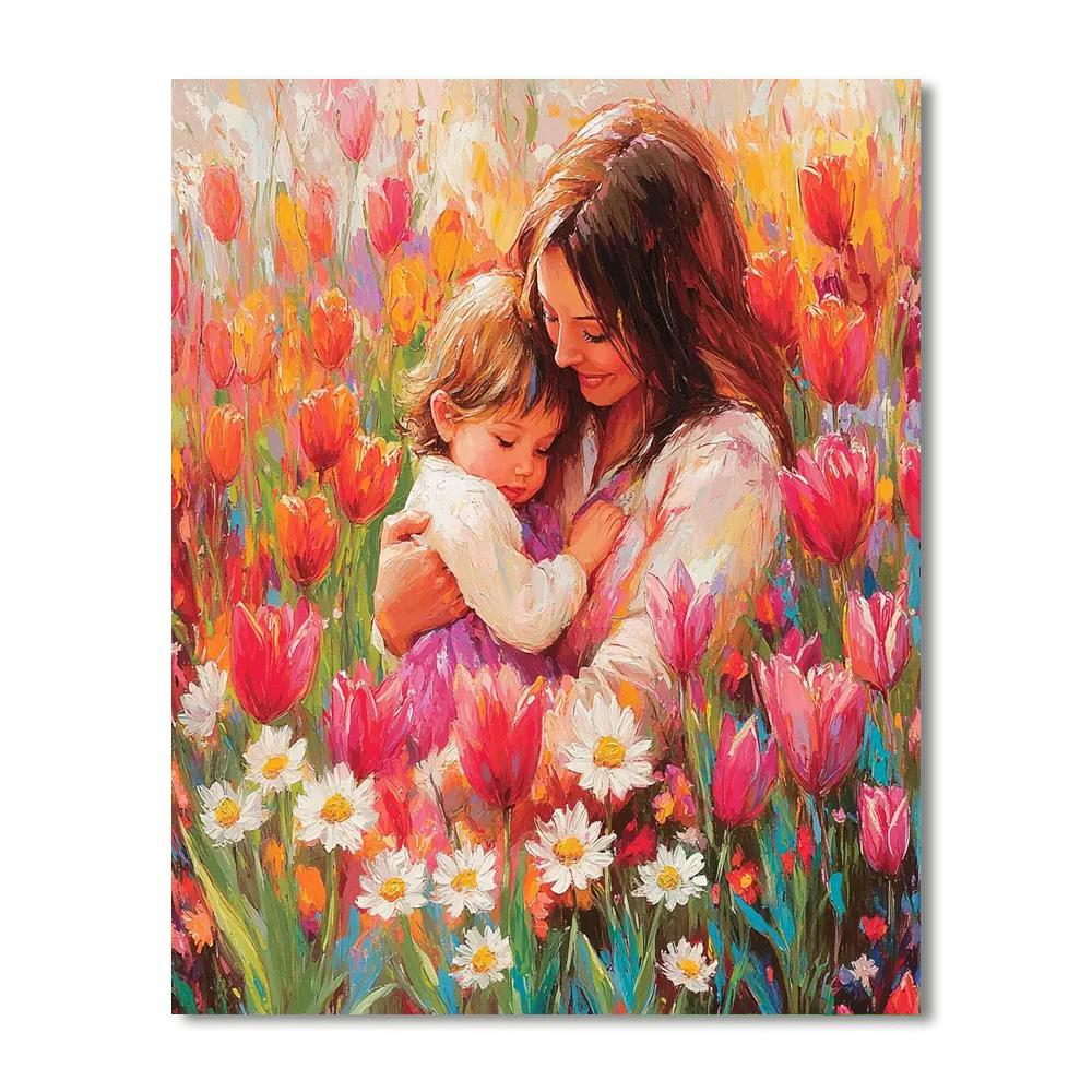 Blooming With Love Numbered Painting Kits