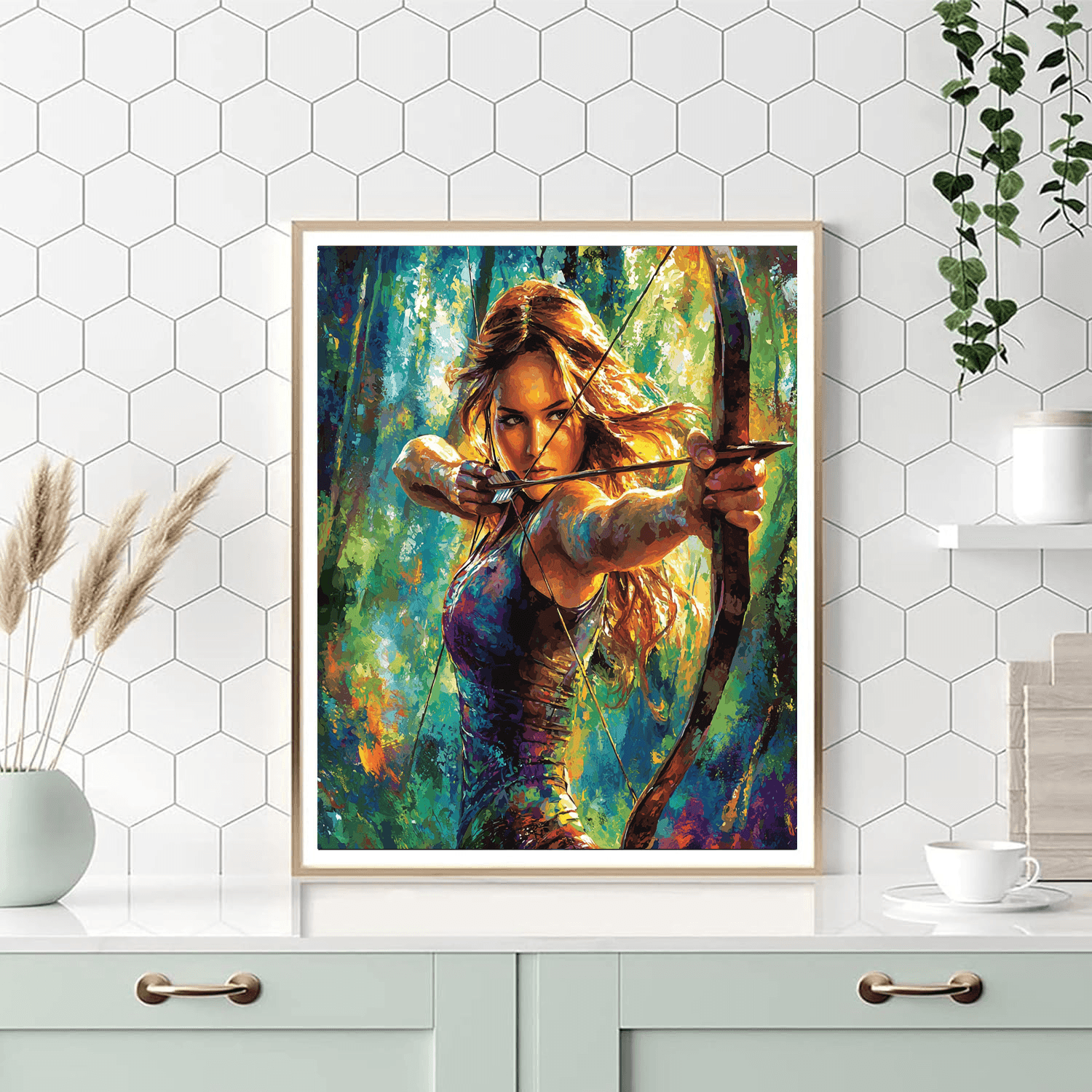 Jennifer Lawrence: Rising From Hunger Games To Hollywood Royalty Paint By Color