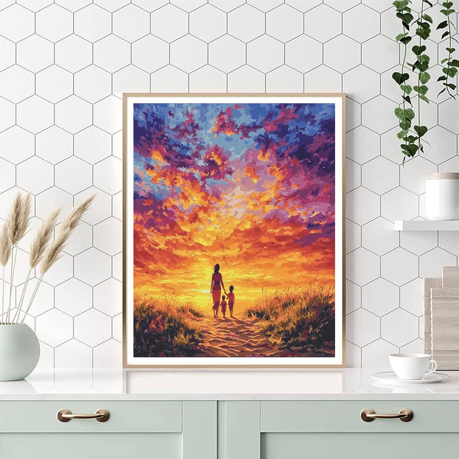 Sunset Stroll Paint By Numbers Kits