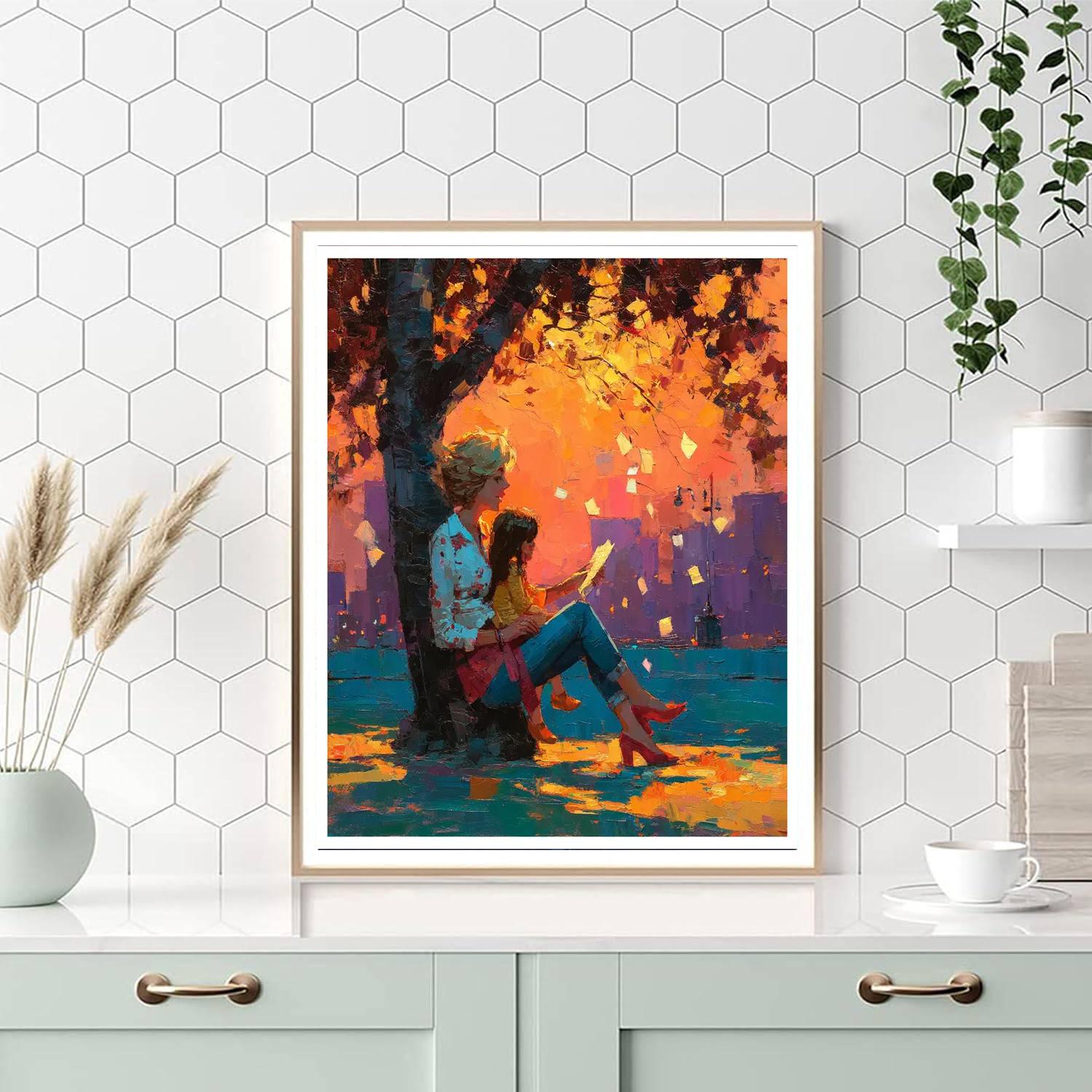 The Melody Of Motherhood Paint By Color