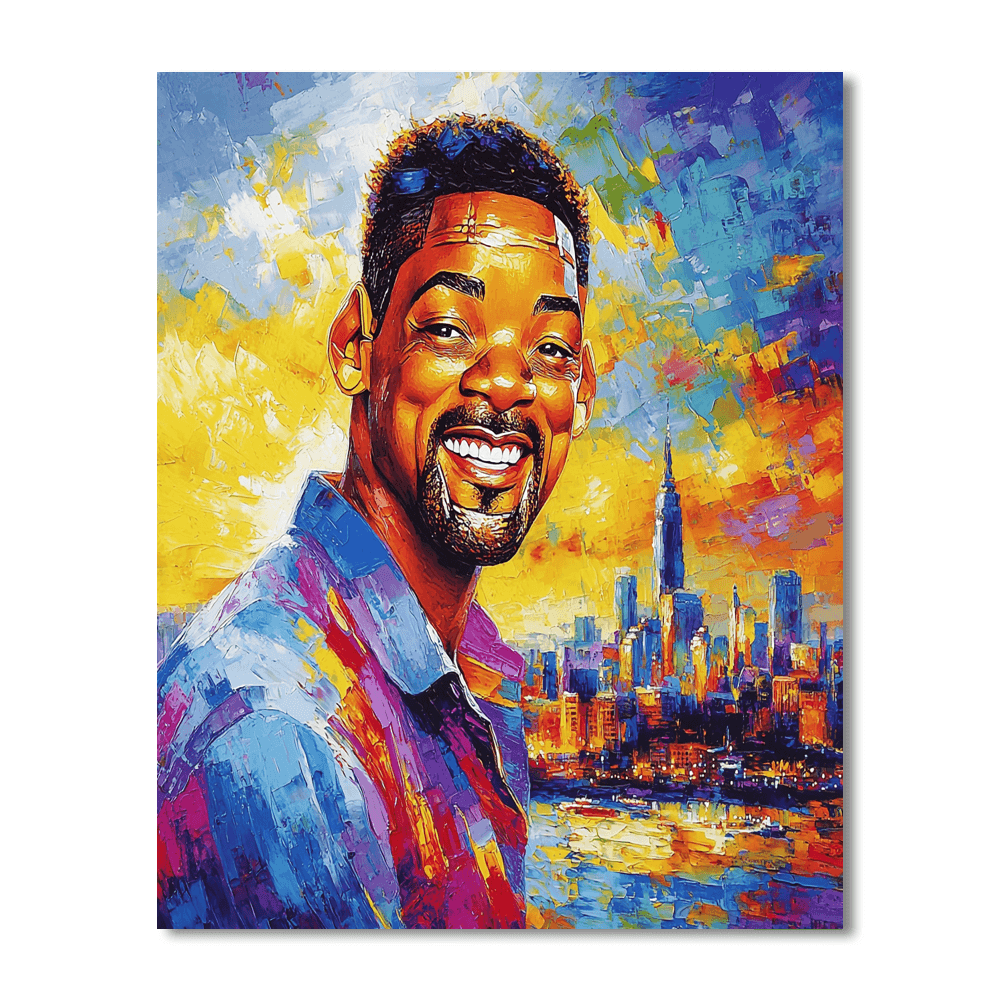 Will Smith: The Fresh Prince Of Blockbusters Paint By Numbers Kits