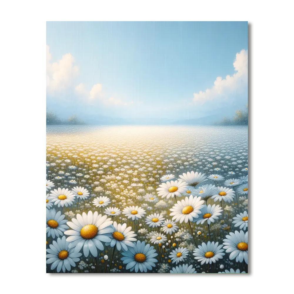 Dreamy Daisy Fields Paint By Number