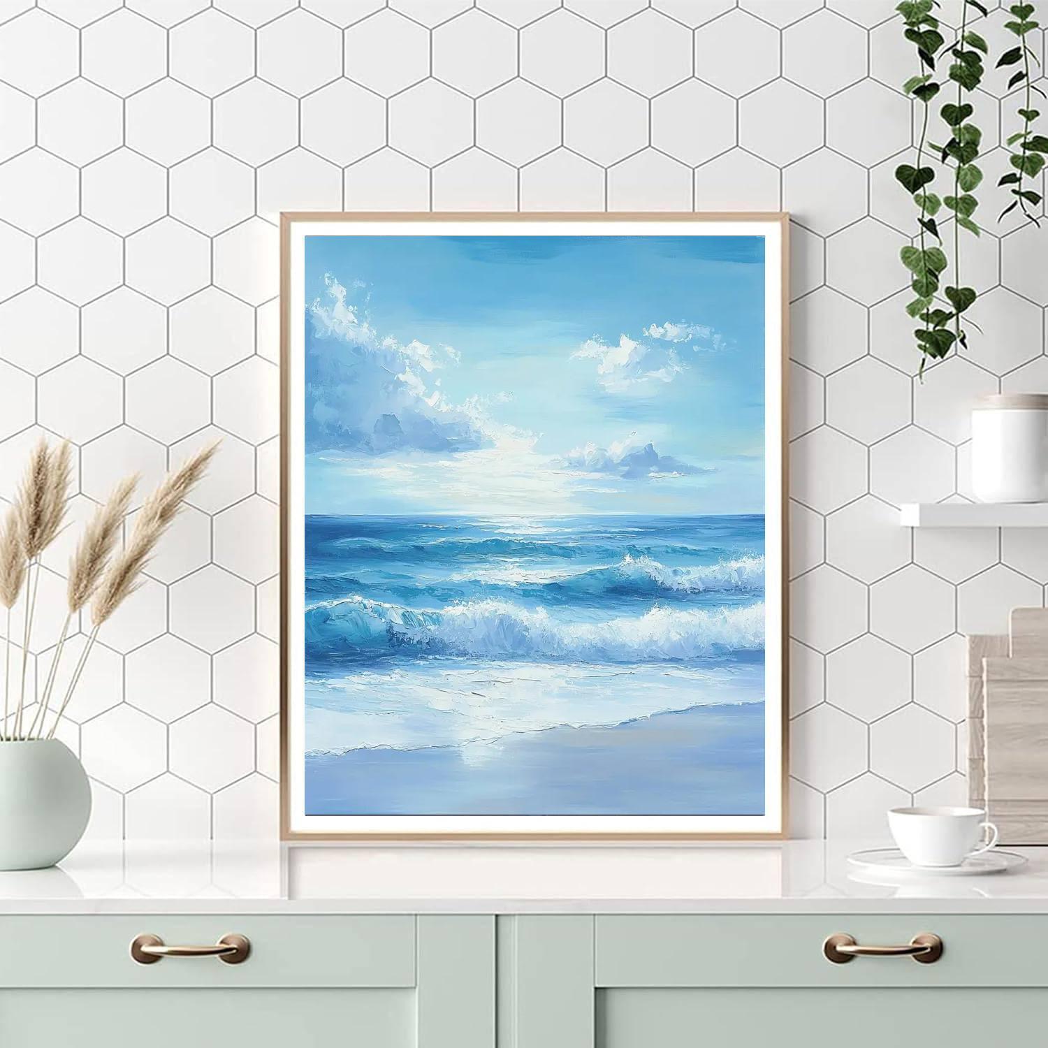 Constable Inspired Timeless Ocean Views  Painting By Numbers Kit