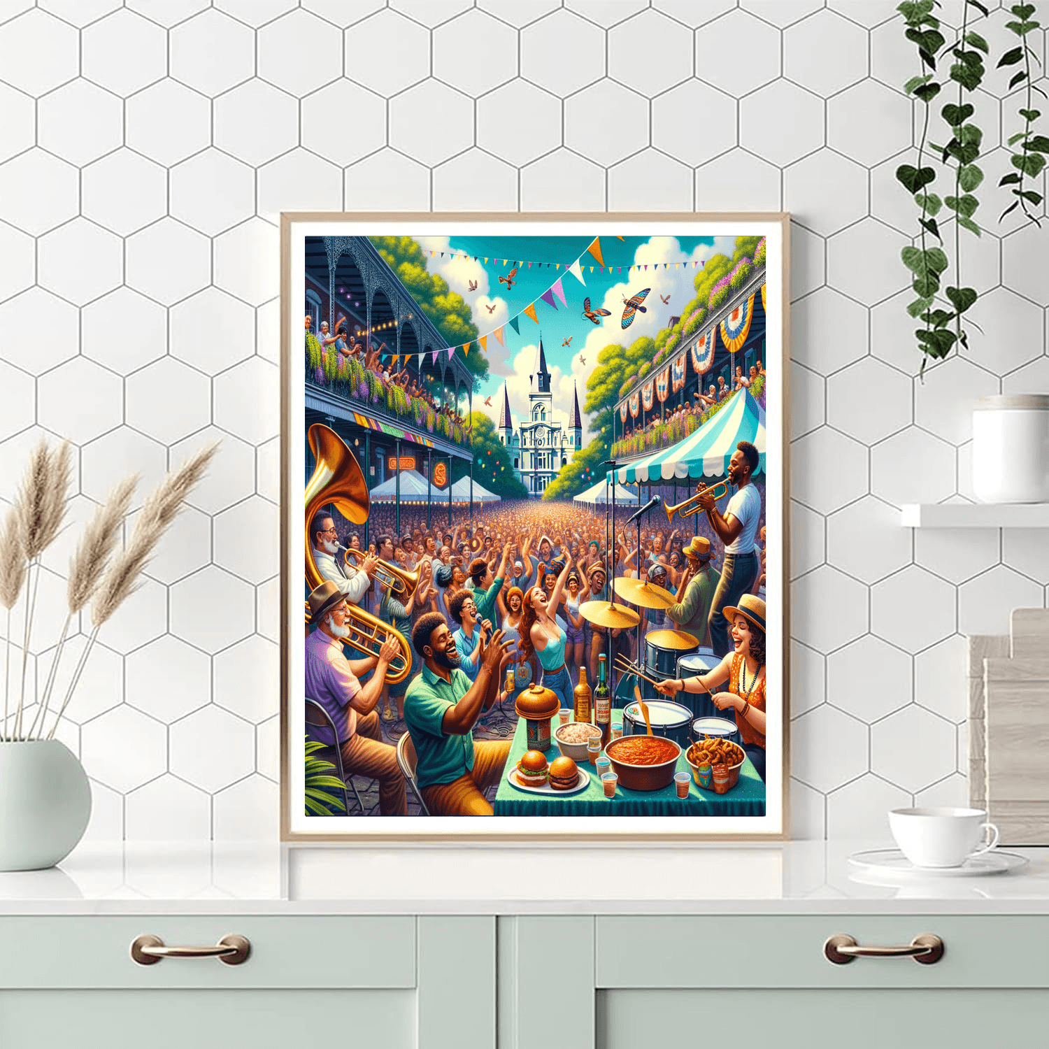 New Orleans Jazz & Heritage Festival - Usa Paint By Numbers Art