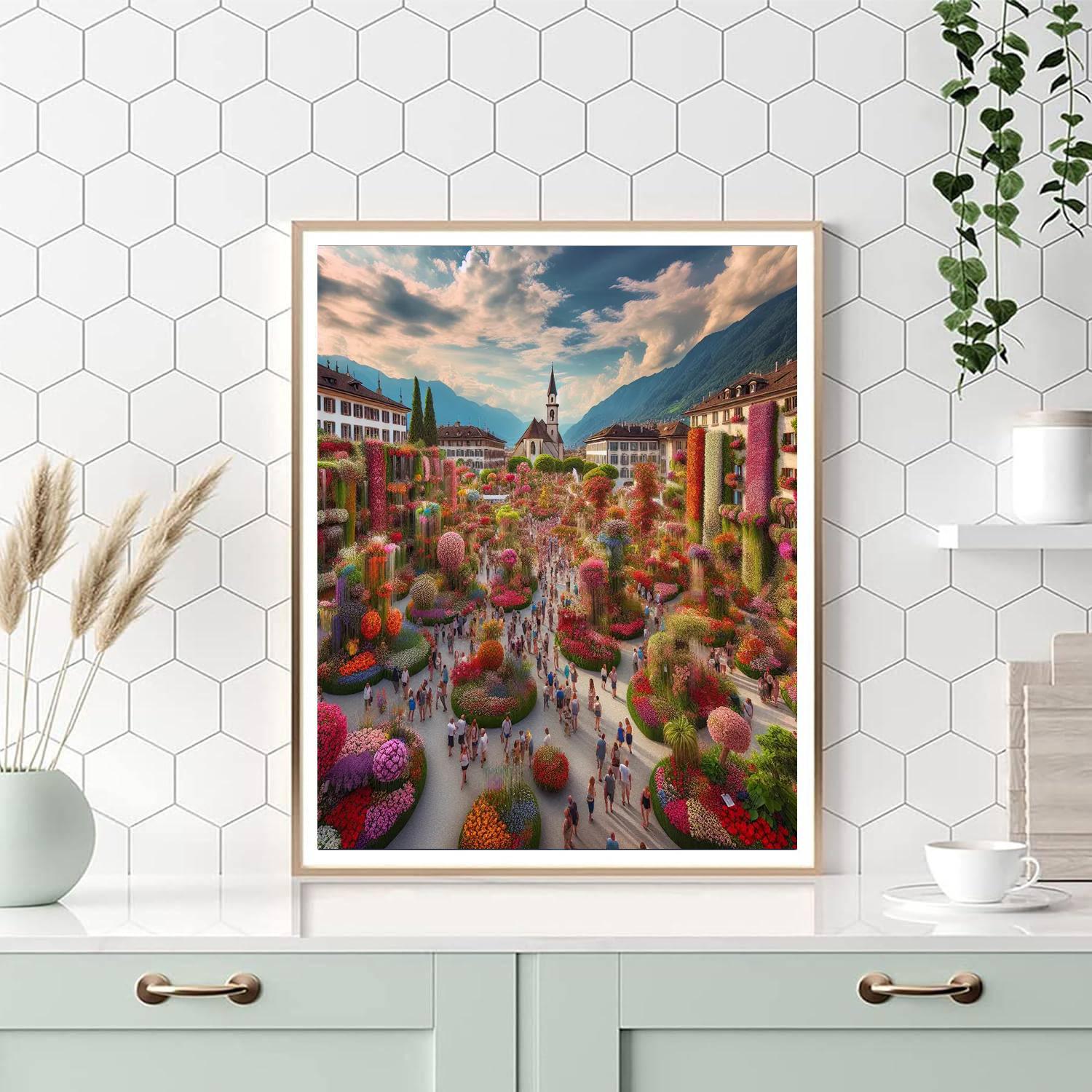 Merano Flower Festival - Italy Paint By Number