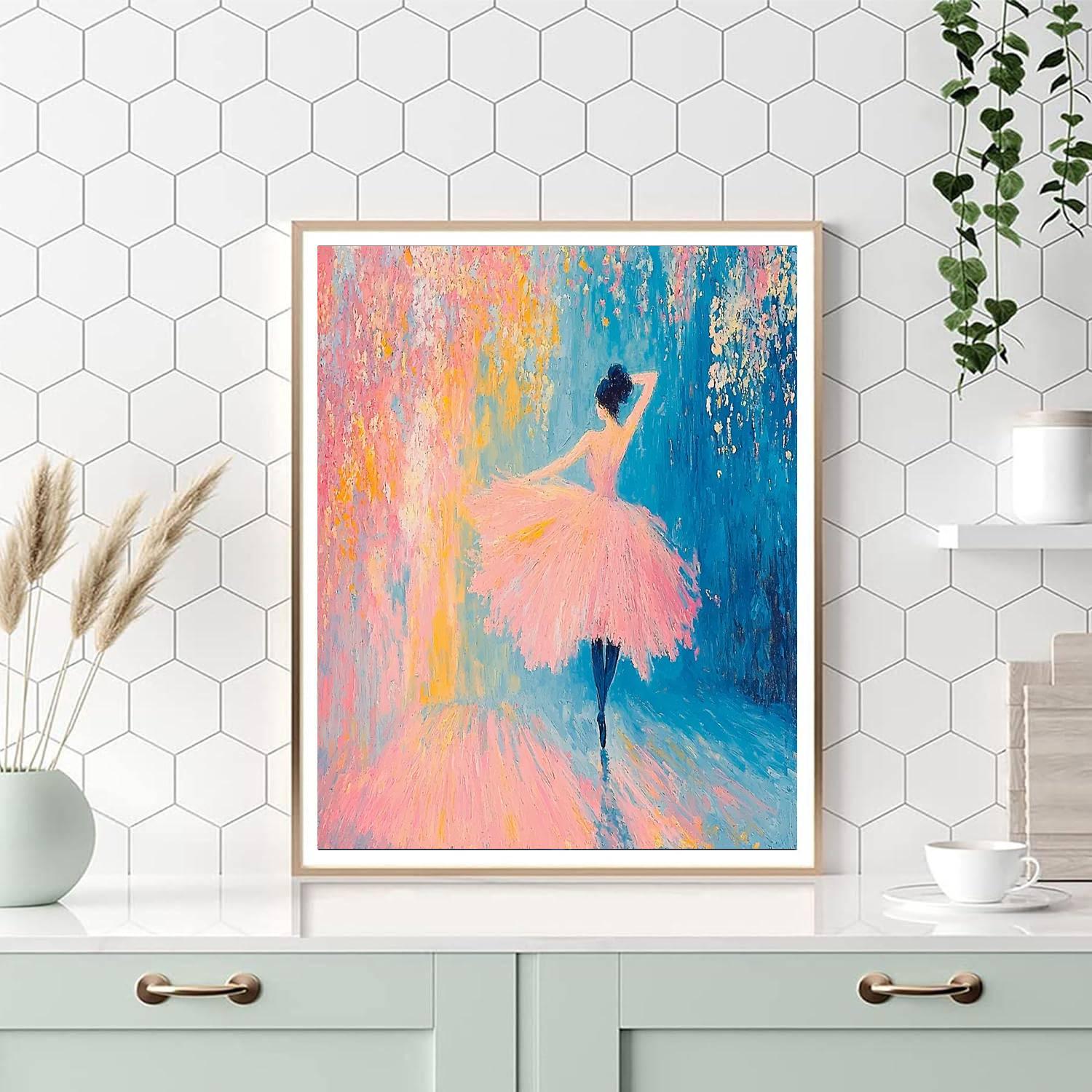 Edgar Degas Inspired Harmony In Hues  DIY Paint By Numbers