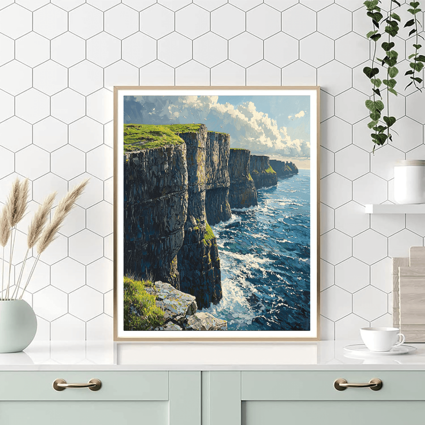 Cliffs Of Moher - County Clare, Ireland Paint By Numbers Kits