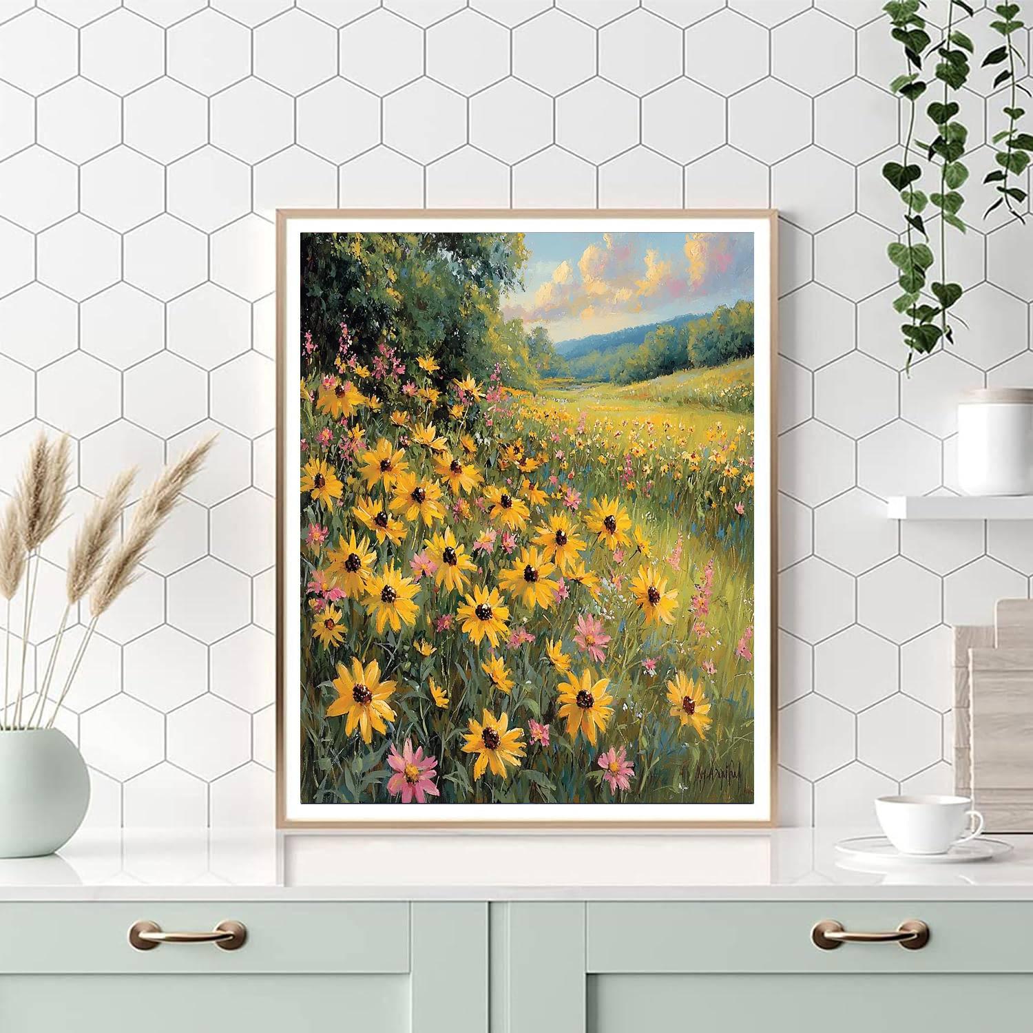 Memories In Bloom DIY Paint By Numbers