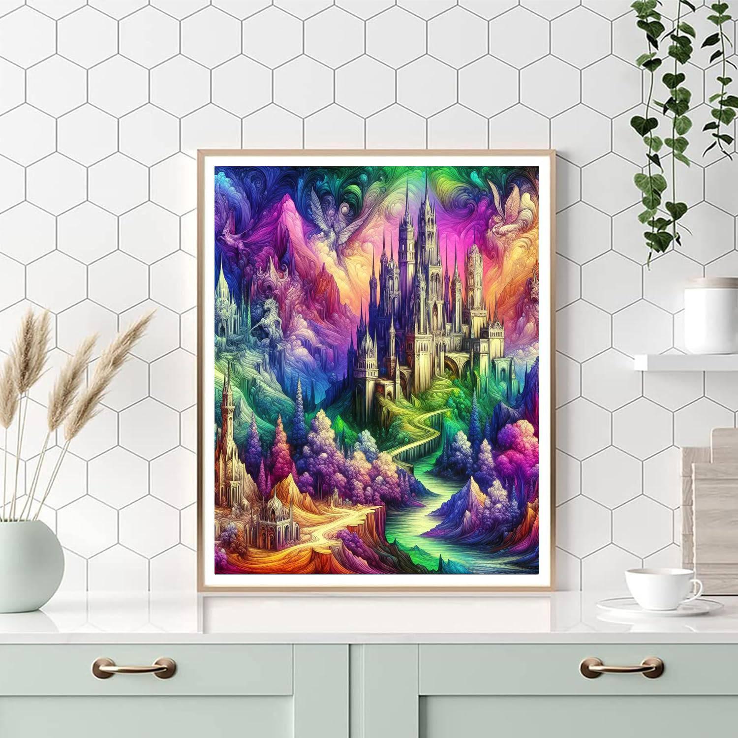 Fantasy World Portal Paint By Number