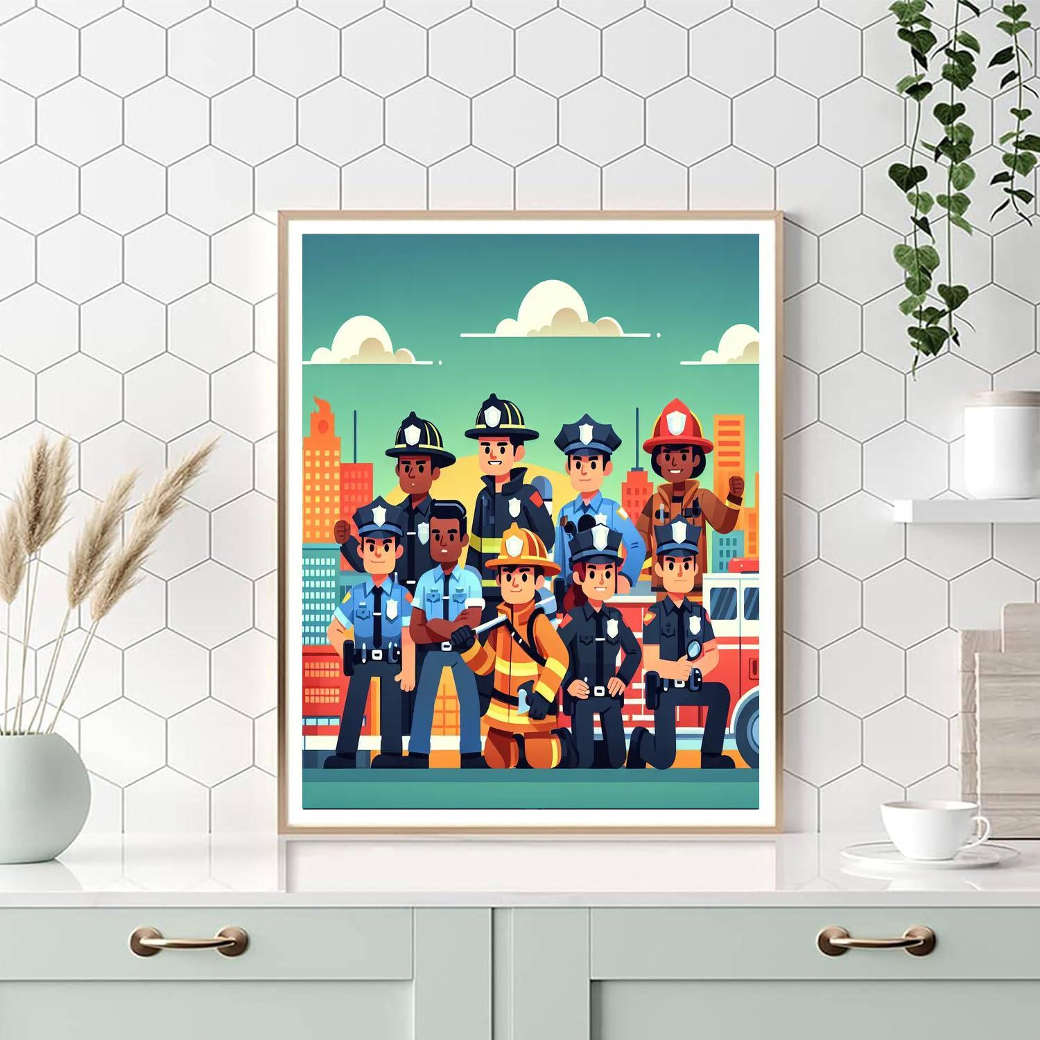 Heroic Rescue Missions Painting By Numbers Kit