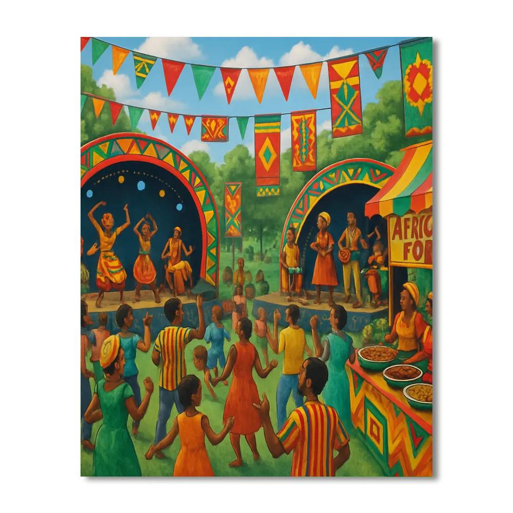 Yam Carnival - Uk Paint By Number