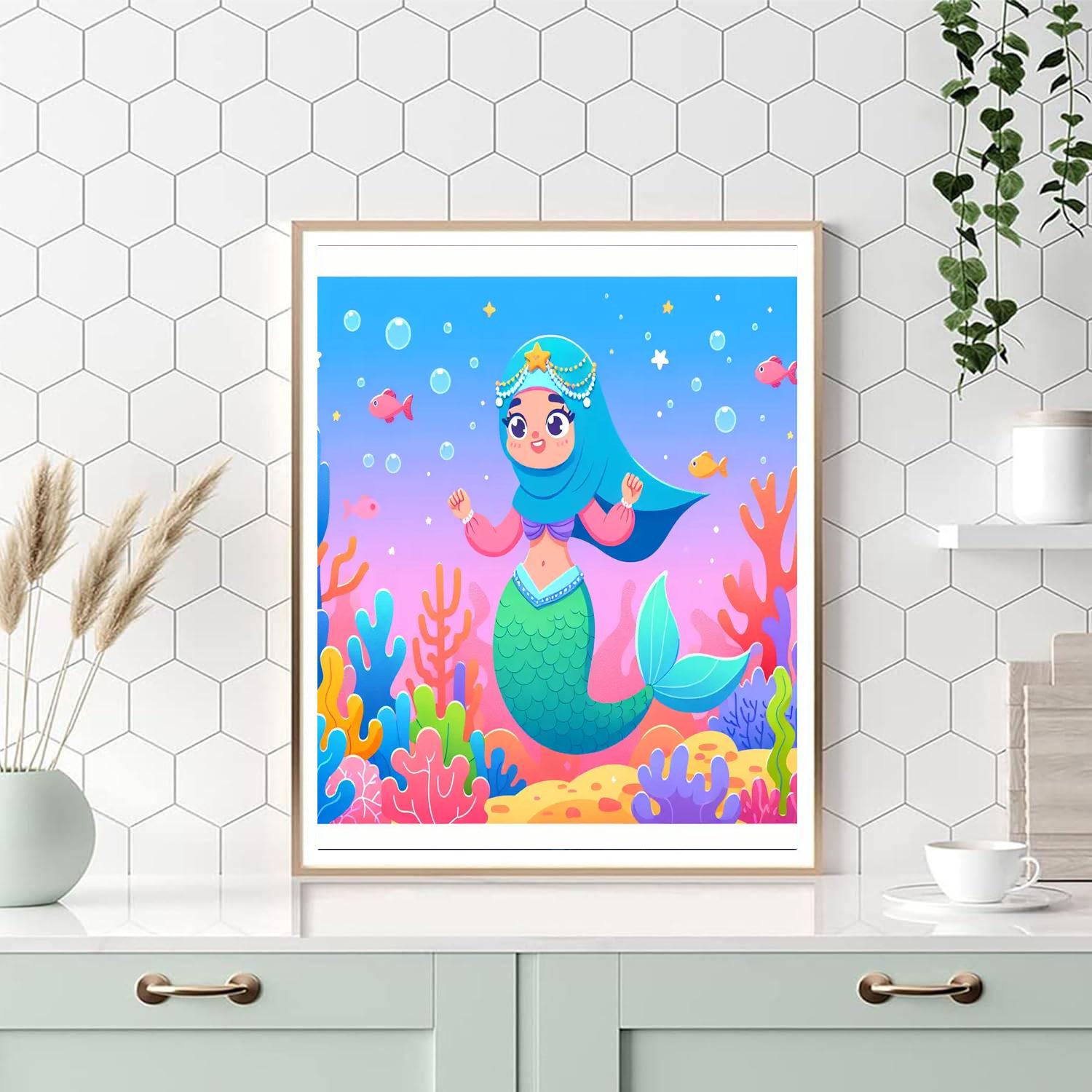 Underwater Kingdom Quest Paint By Numbers Kits