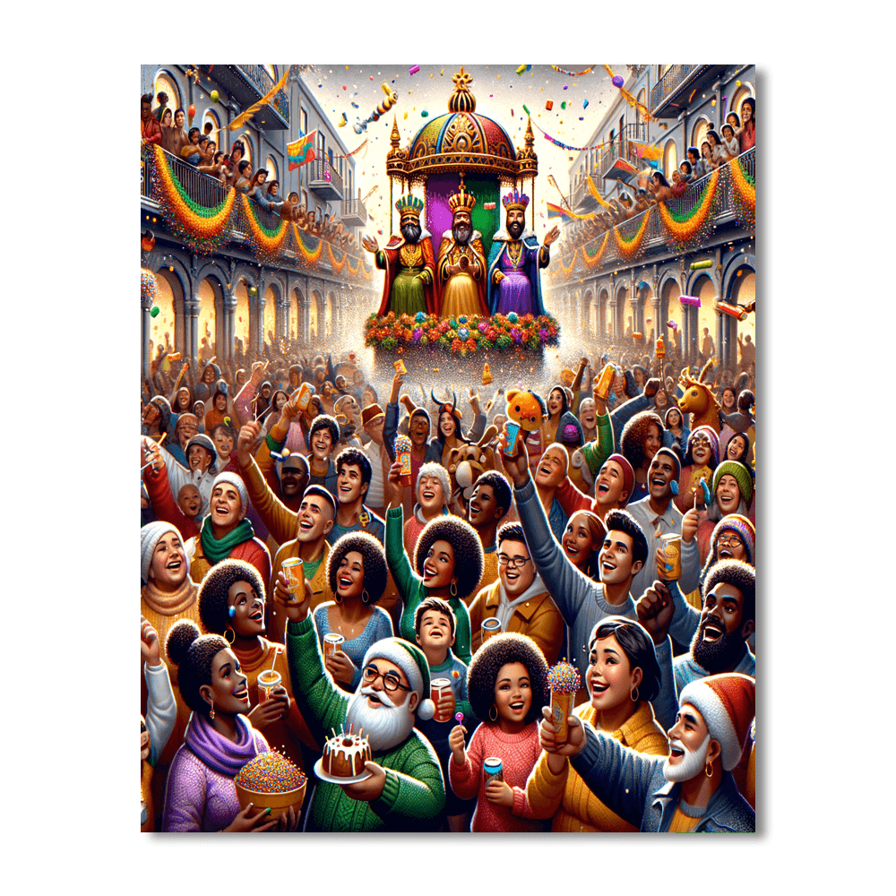 Día De Los Reyes Magos - Spain Painting By Numbers Kit