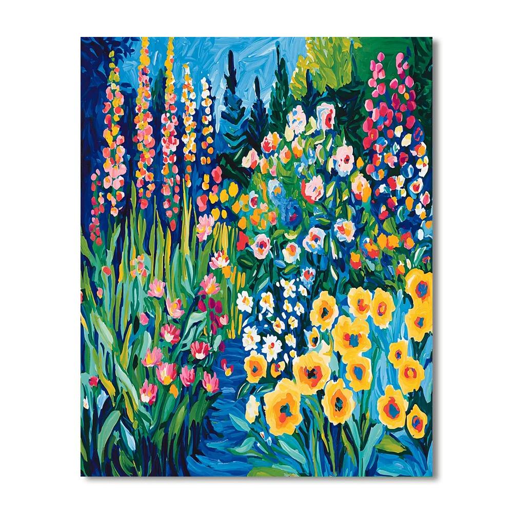 Henri Matisse Inspired Joyous Blooms  Paint By Numbers Kits