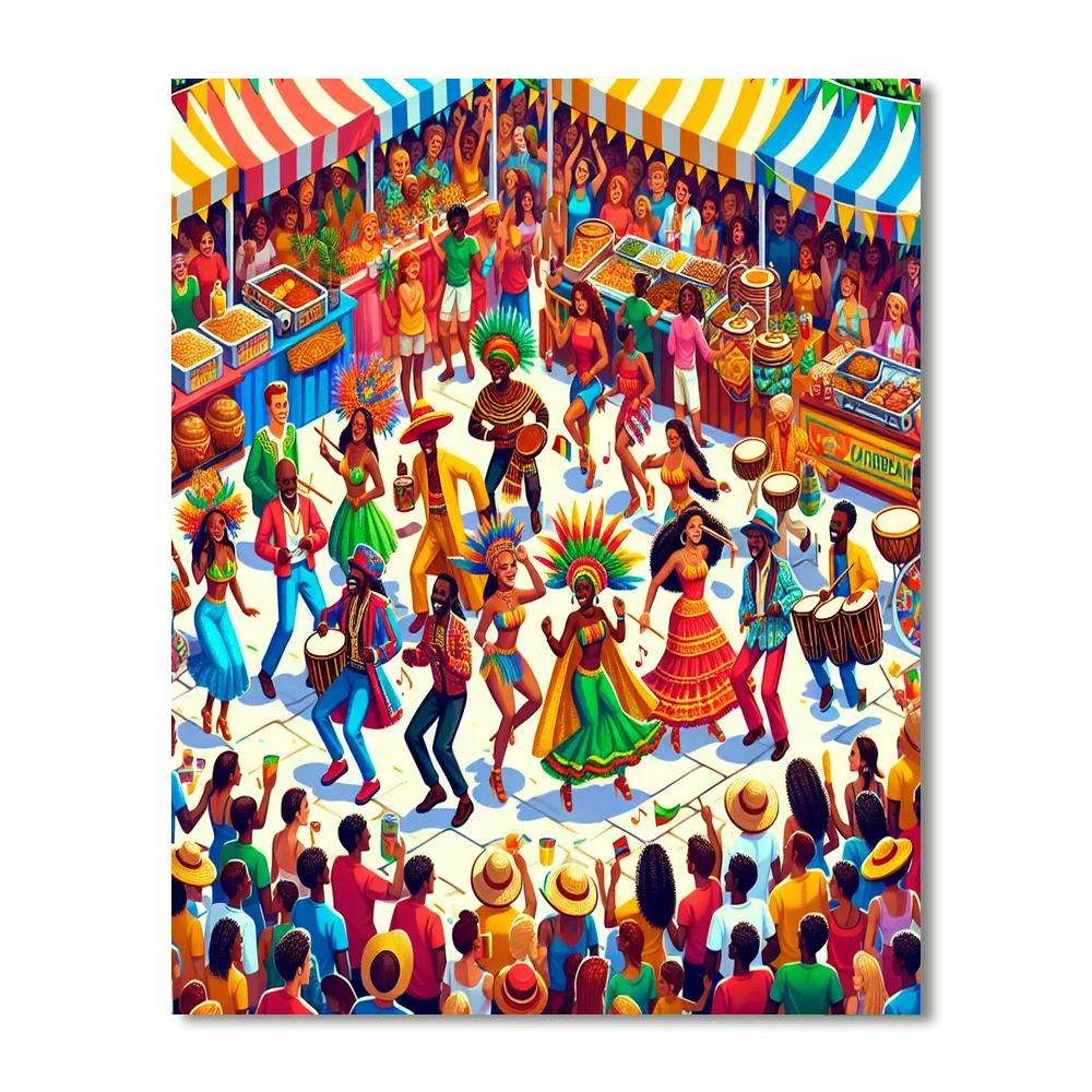 Kingston Carifesta Paint By Numbers Kits