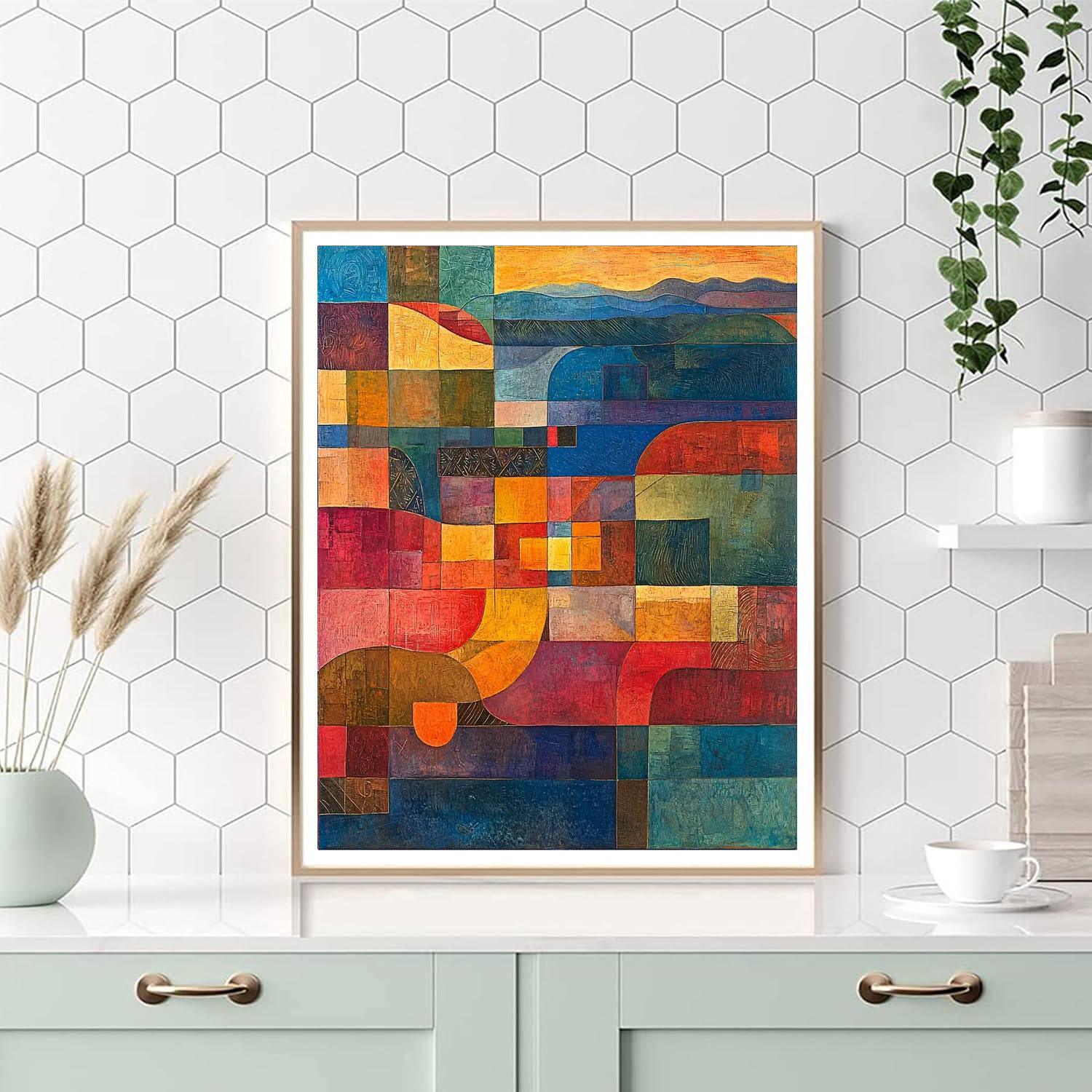 Paul Klee Inspired Symphony Of Imagination  Paint By Number