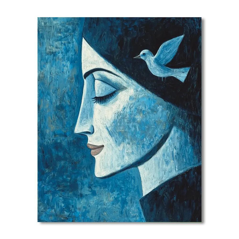 Pablo Picasso Inspired Picasso's Melancholic Muse  Numbered Painting Kits