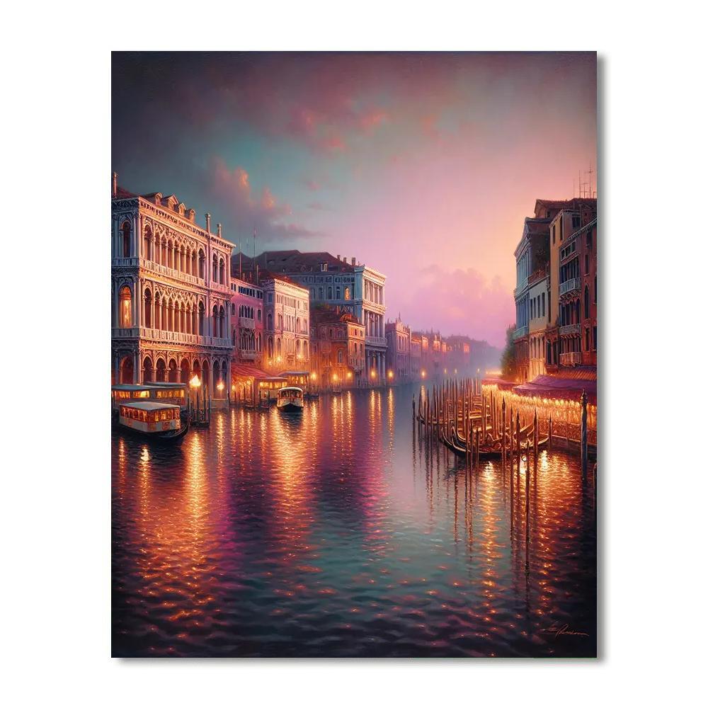 Venetian Twilight Splendor DIY Paint By Numbers