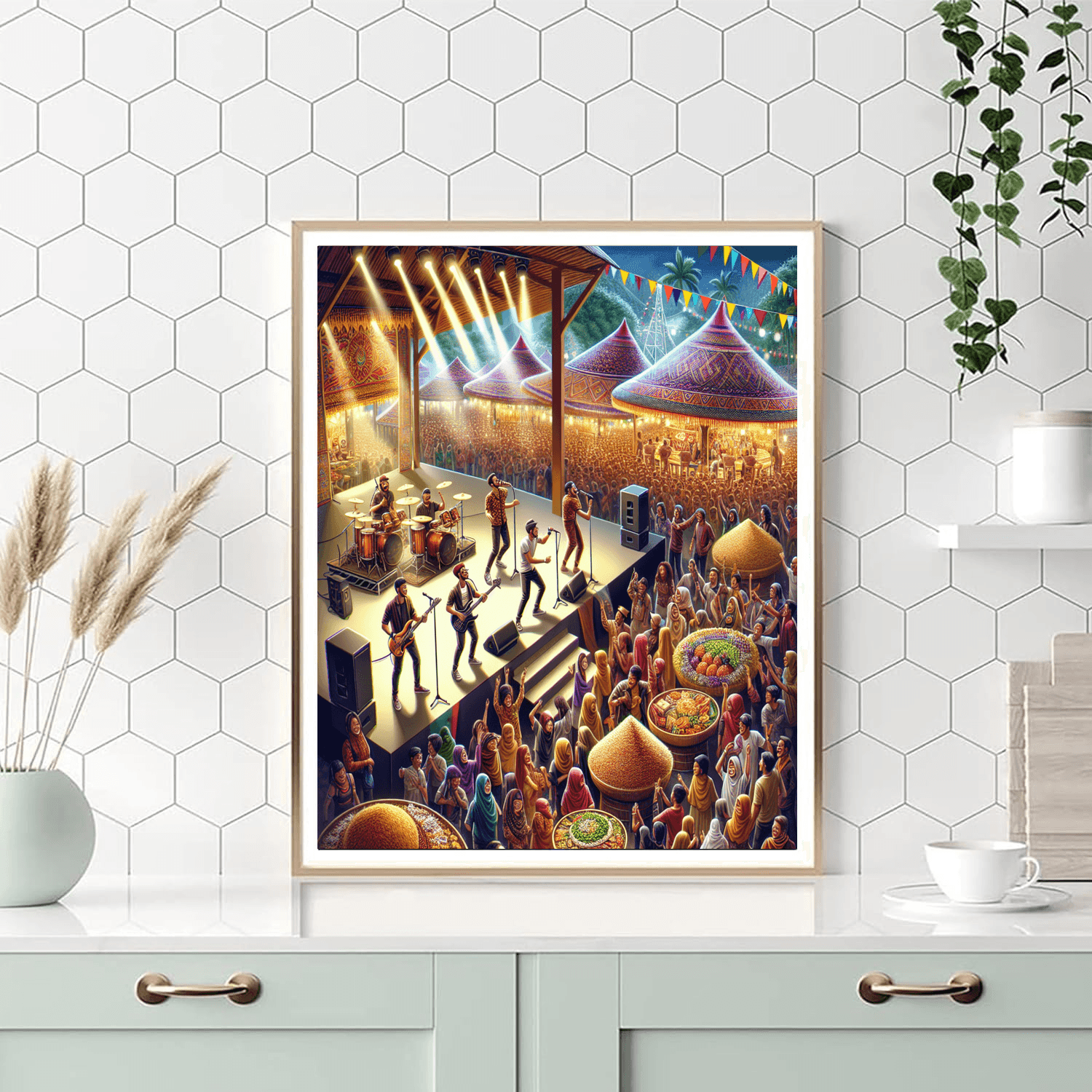 New Orleans Jazz And Heritage Festival Paint By Numbers Kits