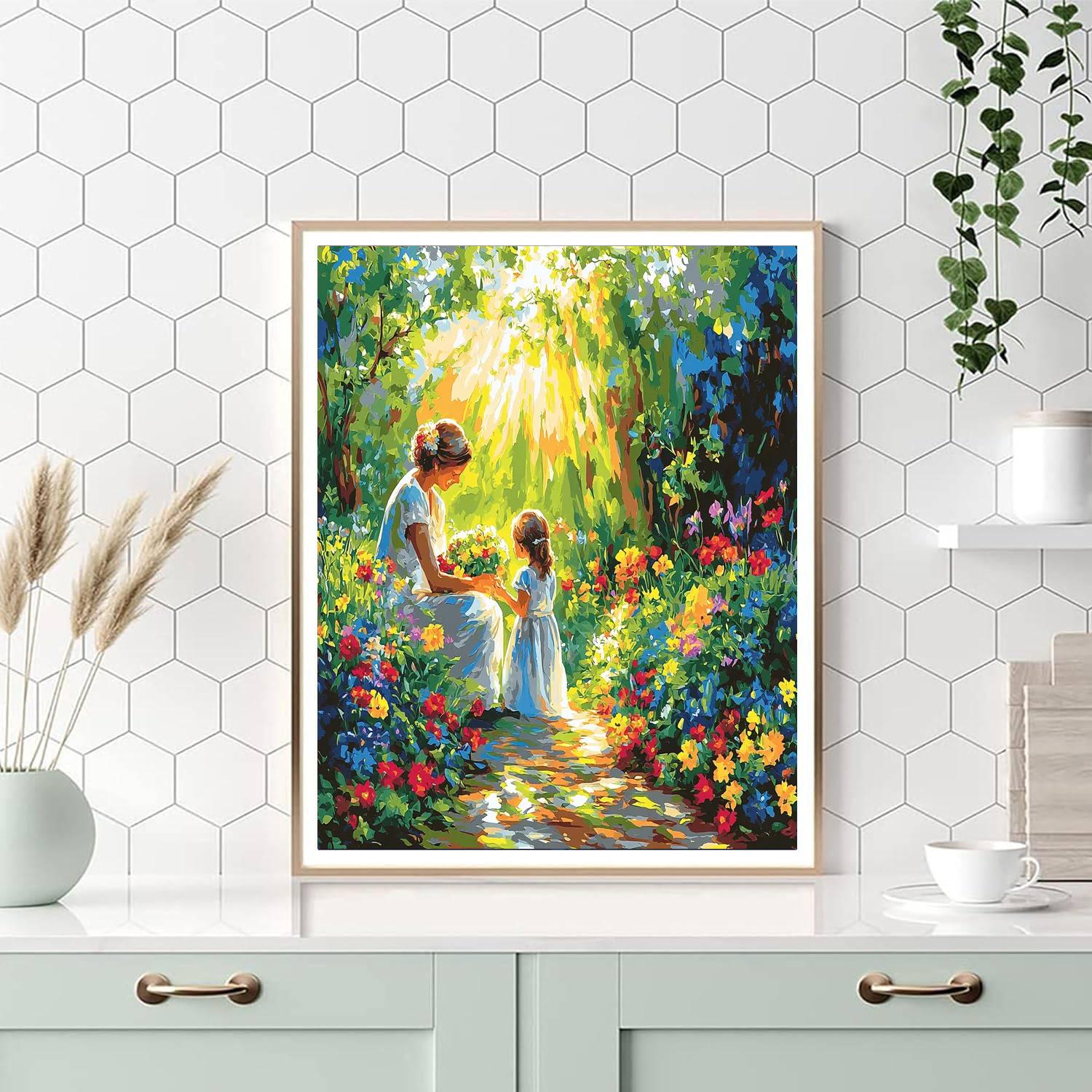 The Love That Blooms Painting Number Kit