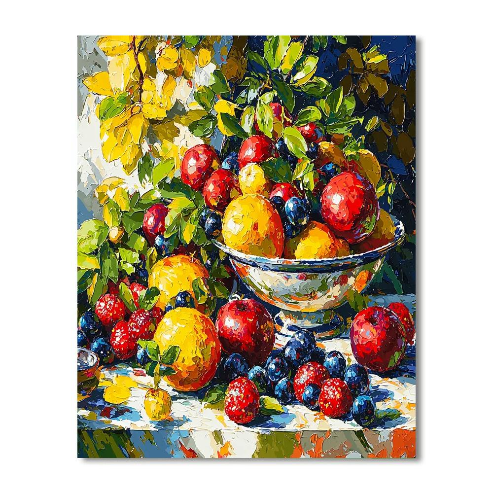 Paul Cézanne Inspired Fruits Of The Earth Harmony  Painting By Numbers Kit