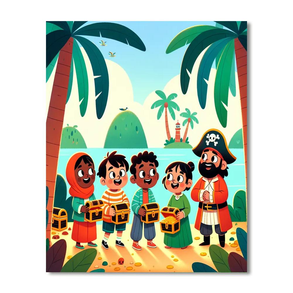 Treasure Isle Paint By Numbers
