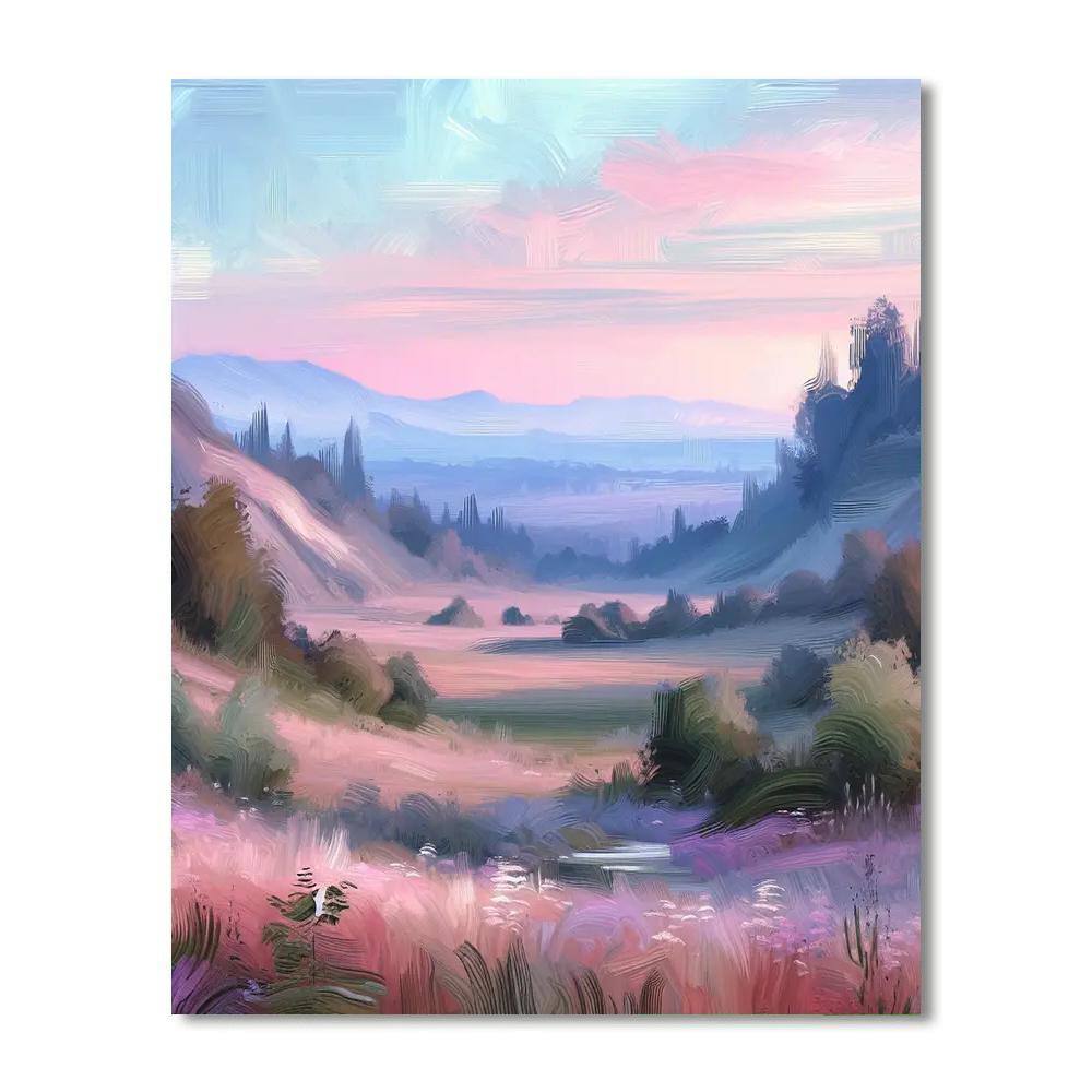 Pastel Wilderness Wonder DIY Paint By Numbers