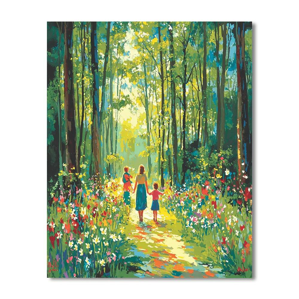 Family Adventure Paint By Numbers