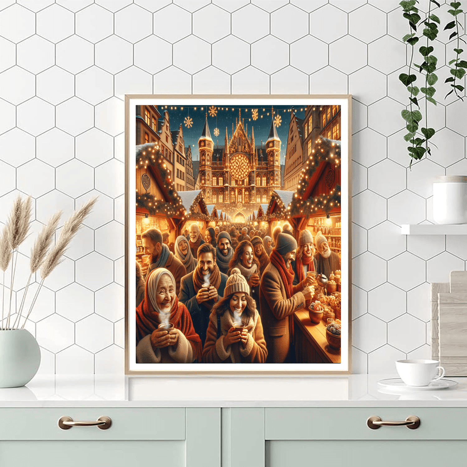 Zagreb Advent DIY Paint By Numbers