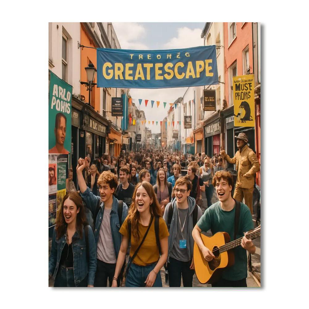 The Great Escape Festival - Brighton, England Paint By Numbers Art