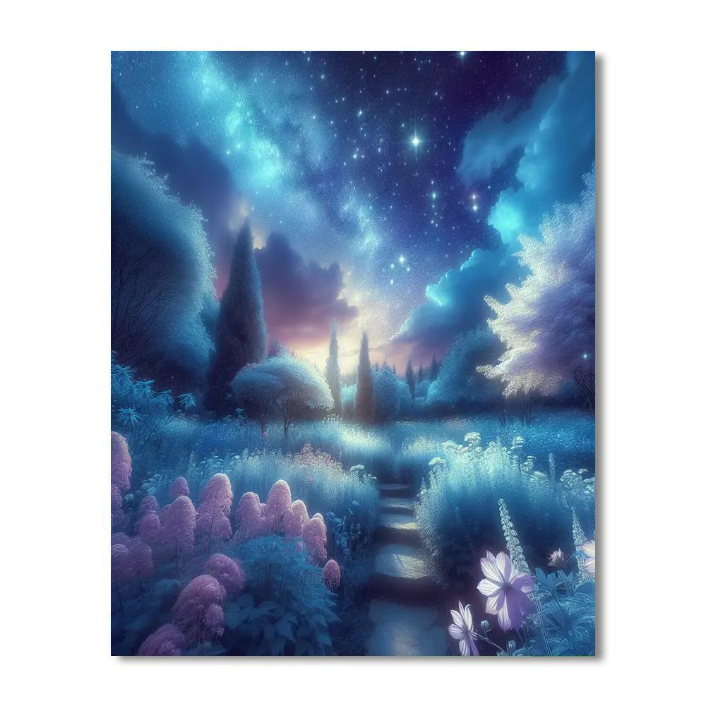 Celestial Garden Reverie Paint By Numbers Art