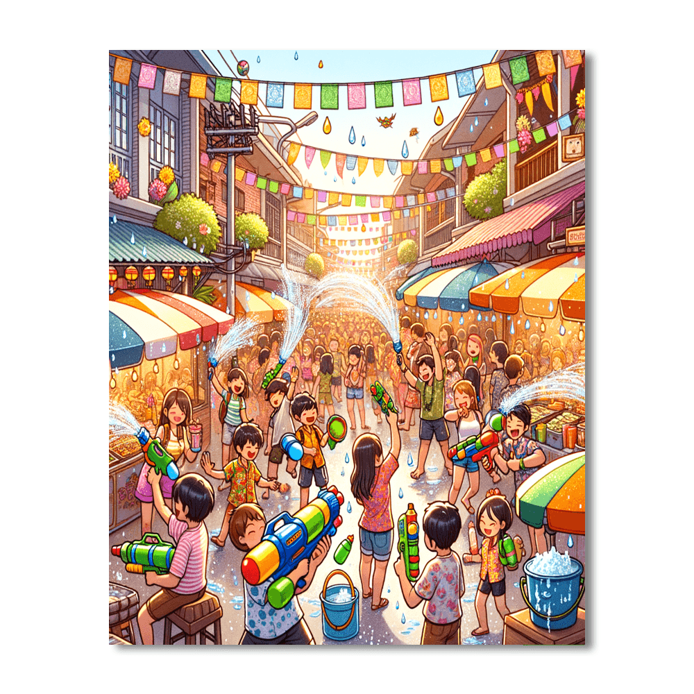 Songkran Paint By Number