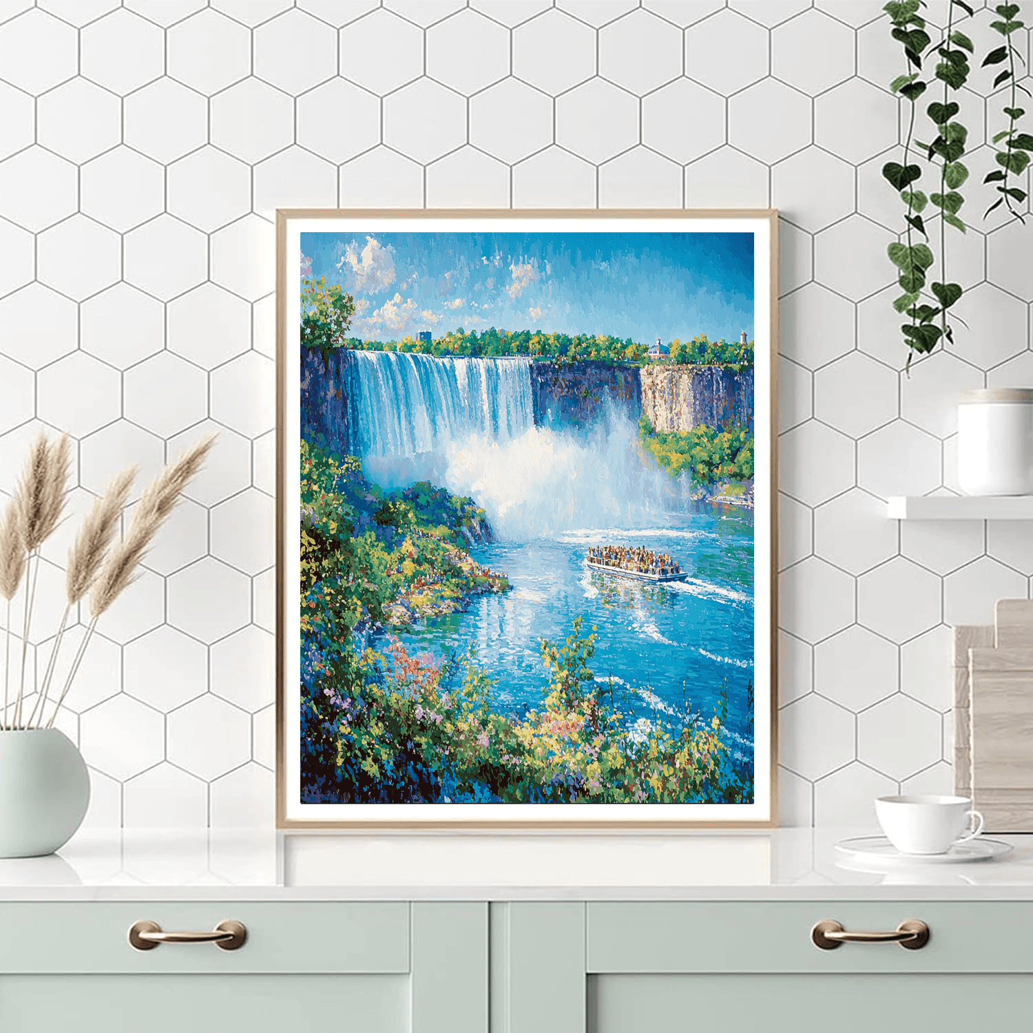 Niagara Falls DIY Paint By Numbers