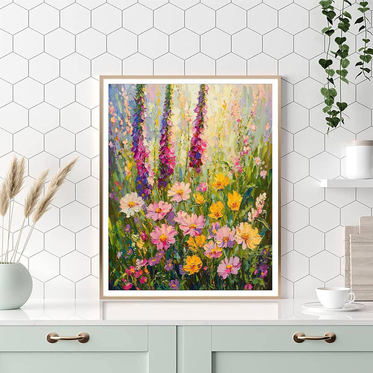 Claude Monet Inspired Dancing Meadows  Paint By Numbers