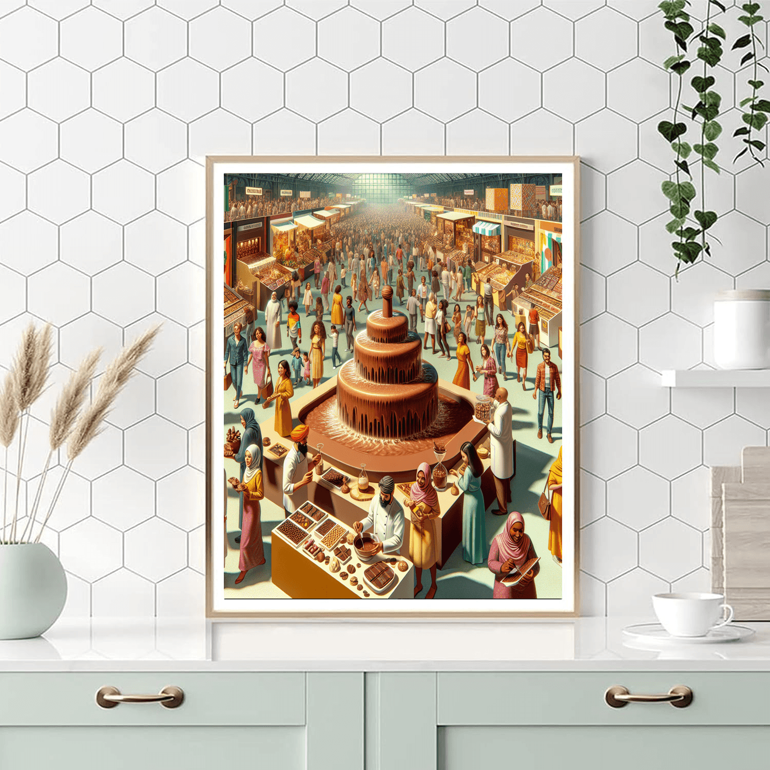 World Chocolate Festival Paint By Numbers Art