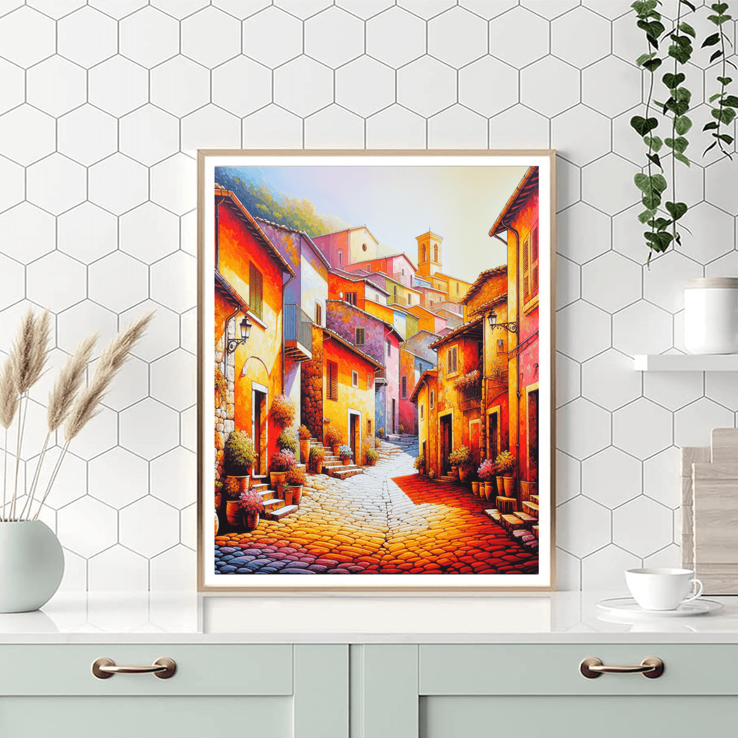 Italian Escapade Paint By Numbers Art