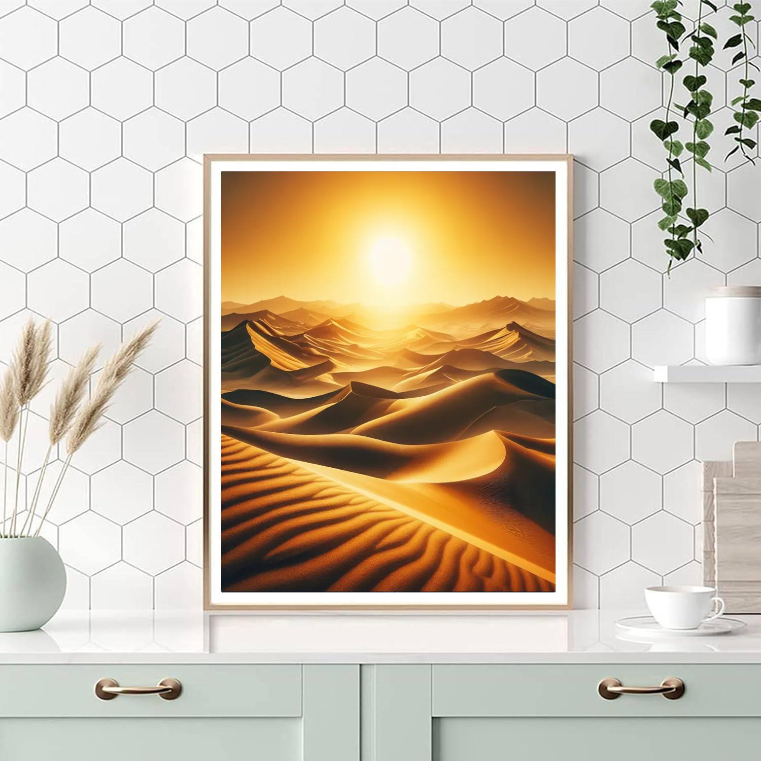 Exotic Desert Mirage Paint By Color