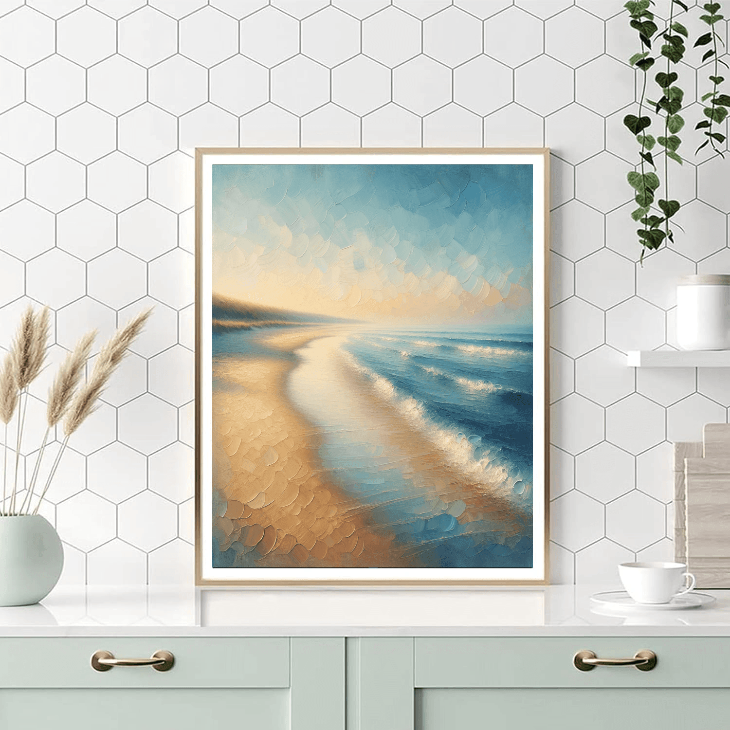 Beachside Serenity Painting Number Kit