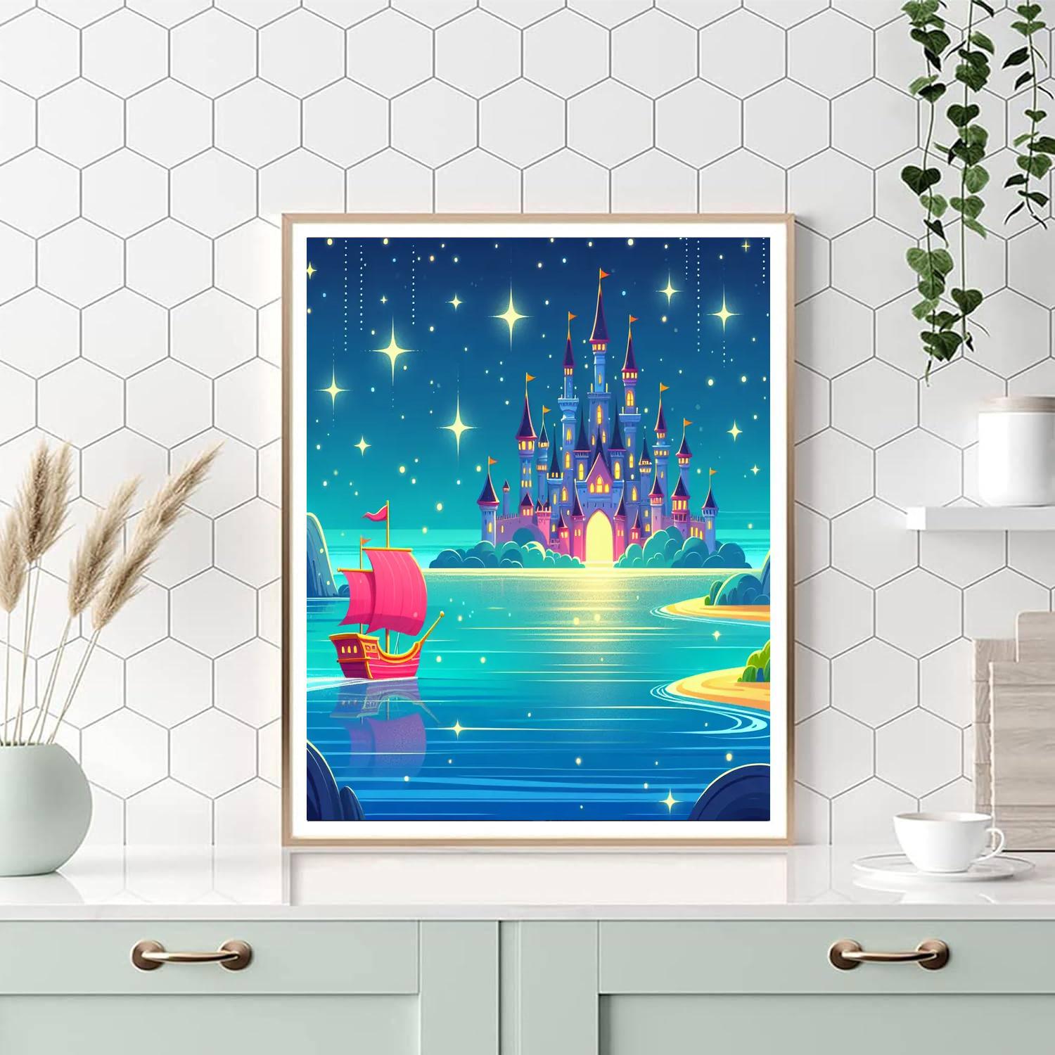 Magical Kingdom Voyage DIY Paint By Numbers
